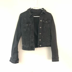 Black Jean Jacket